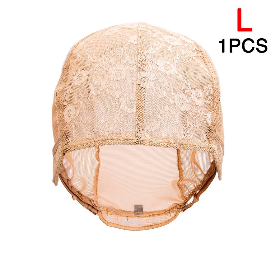 Adjustable Wig Caps For DIY Wig S/L/XL Base Cap Black Weaving Wig Tools Cap Lace Wig Caps Weave Cap For Making a Wig