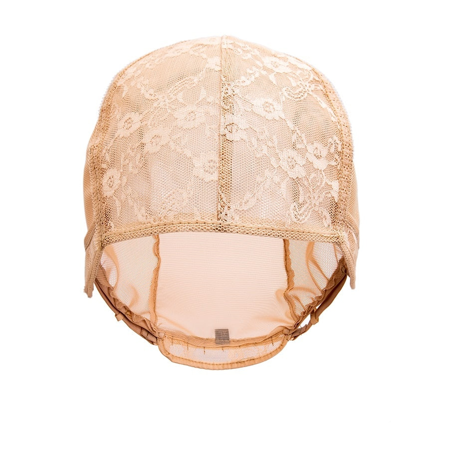 Adjustable Wig Caps For DIY Wig S/L/XL Base Cap Black Weaving Wig Tools Cap Lace Wig Caps Weave Cap For Making a Wig
