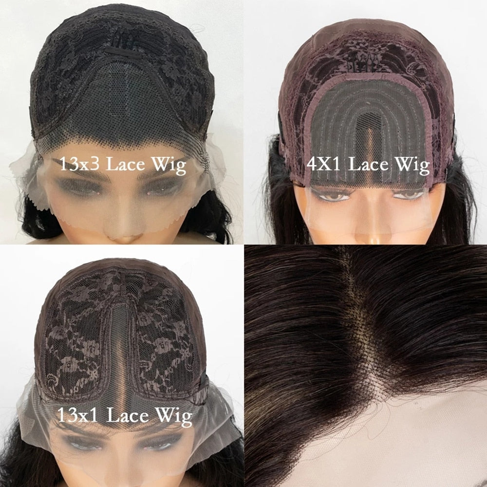 150 Density Deep Wave Glueless Curly Lace Front Wigs Water Natural Black Women Synthetic Hair Pre Plucked Daily Wig
