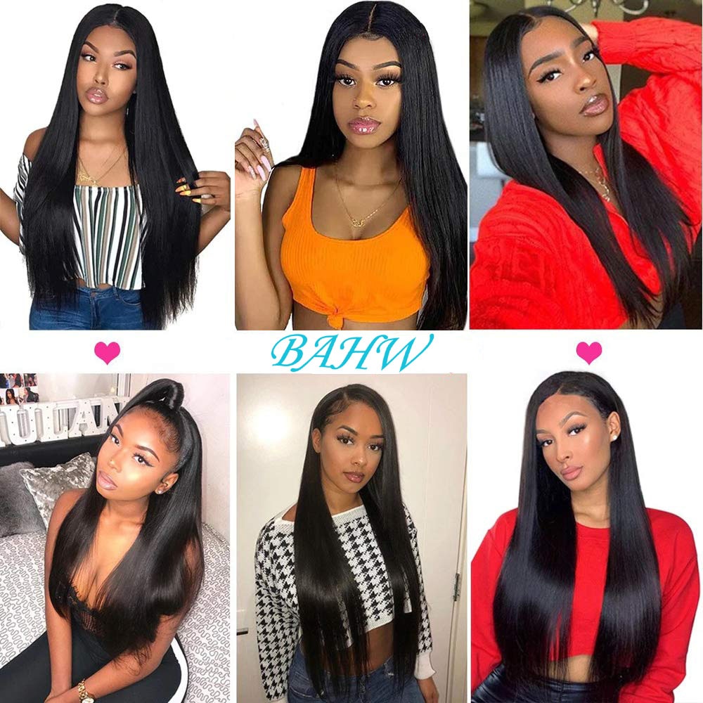 Malaysian Straight U Part Wig Human Hair Wigs For Women Straight Wigs No Lace Part Wig No Glue Hair Wig 180% Density wholesale