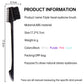 60CM Edges Hair Wrap Wig Band Multifunction Control Hair Brush For Wigs Double Sided Makeup Comb Professional Melt Band 4pcs/set