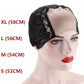 Adjustable Wig Caps For DIY Wig S/L/XL Base Cap Black Weaving Wig Tools Cap Lace Wig Caps Weave Cap For Making a Wig