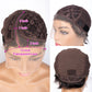 Pixie Cut Wig Human Hair Ombre Blonde Color Cheap Short Bob Straight Wig For Black Women Transparent Lace Frontal Brazilian Remy