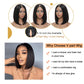 Straight Short Bob Wig V Part Wig Human Hair No Leave Out Glueless Upgrade U Part Wigs Brazilian Short Wigs Human Hair