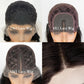 150 Density Deep Wave Glueless Curly Lace Front Wigs Water Natural Black Women Synthetic Hair Pre Plucked Daily Wig