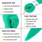 4Pcs Long Straight Pre Stretched Synthetic Braiding Hair Extensions Green Color Box Braid 24/30inches Rainbow Crochet Hair