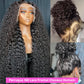 360 Full Lace Frontal Wig Human Hair Pre Plucked Brazilian Deep Wave Frontal Wig 13x4 HD Lace Front Human Hair Wigs For Women