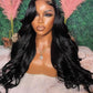 Ombre Ash Blonde Colored 13x6 Lace Frontal Wig Body Wave 5x5 Lace Closure Wig Brown Transparent Human Hair Wigs For Black Women