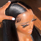 360 Full Lace Wig Human Hair Pre Plucked 13x4 Bone Straight Lace Front Wigs For Women Brazilian 30 Inch 13x6 Hd Lace Frontal Wig