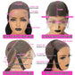 Body Wave Bob Wig Lace Front Human Hair Wigs 13x4 Short Bob HD Transparent Pre Plucked 4x4 Closure Lace Frontal Wig For Women