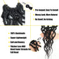 Goddess Faux Locs With Curly End Synthetic Crochet Braids Hair Extensions For Women Ombre Brown Color Messy Dreadlocks