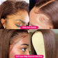 Glueless Full Lace Human Hair Wigs For Women Chocolate Brown Lace Front Wig Straight HD Lace Frontal Wig Human Hair Pre Plucked