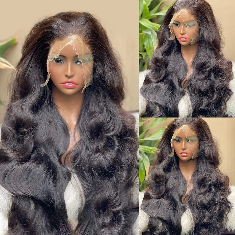 13x6 Body Wave Lace Front Wig Full Lace Human Hair Wigs For Women Pre Plucked 13x4 30 34 Inch Hd Loose Wave 360 Lace Frontal Wig
