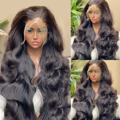 13x6 Body Wave Lace Front Wig Full Lace Human Hair Wigs For Women Pre Plucked 13x4 30 34 Inch Hd Loose Wave 360 Lace Frontal Wig