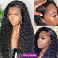 13x6 Water Wave Lace Front Wig Curly Wigs For Women Human Hair Bob Pre Plucked 30 Inch 13x4 Hd Transparent Deep Wave Frontal Wig