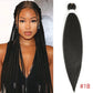 Synthetic Pre Stretched Braiding Hair Easy To Make Senegalese Box Braid Darker Wine Natural Soft EZ Braids Hair Bundles