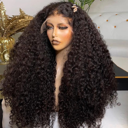 13x6 Water Wave Lace Front Wig Curly Wigs For Women Human Hair Bob Pre Plucked 30 Inch 13x4 Hd Transparent Deep Wave Frontal Wig
