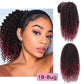 Synthetic Afro Kinky Curly Hair Extension Drawstring Puff Ponytail Synthetic Clip in Pony Tail African American Hair Extension